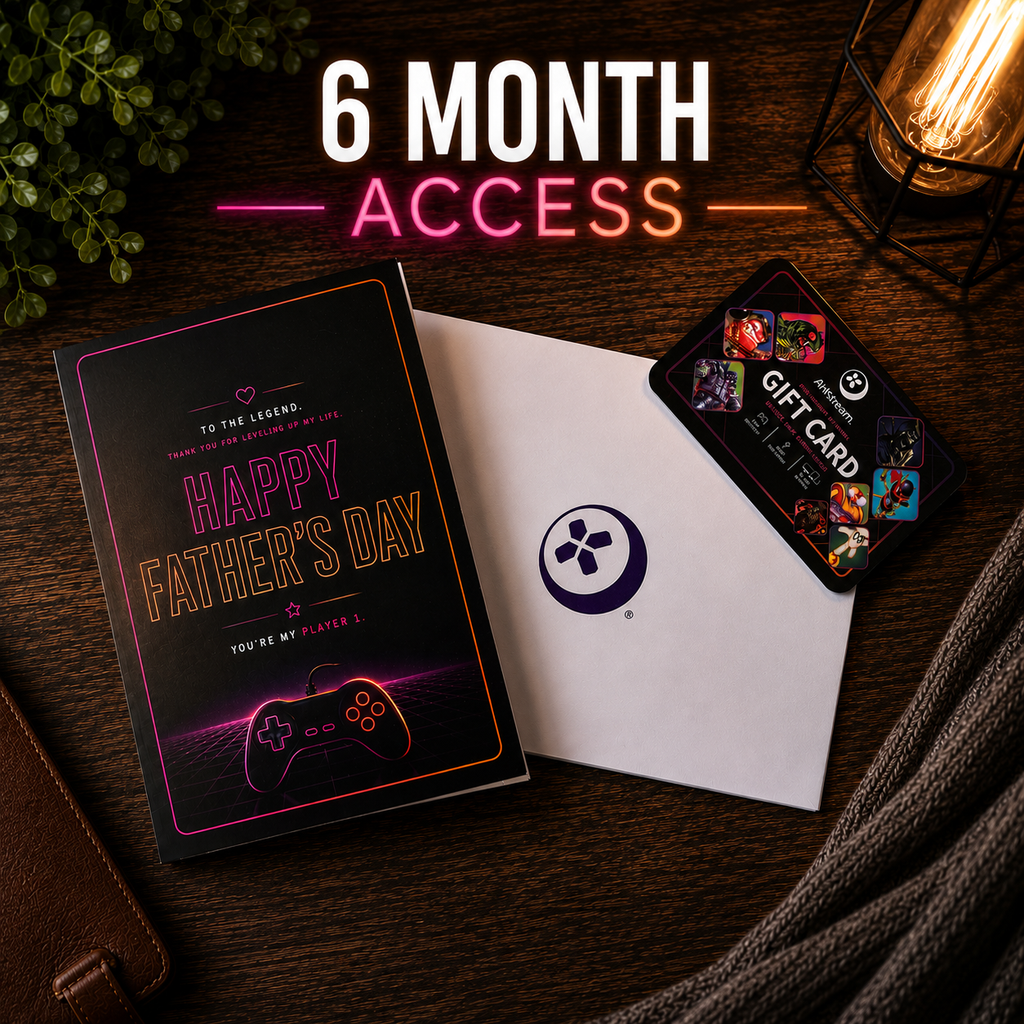 FATHER'S DAY BUNDLE 6 months of gaming - Antstream Arcade